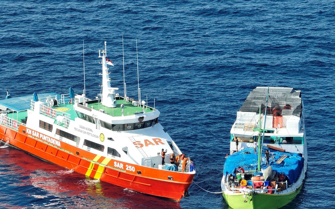 ABK KM Mulya Abadi Selamat Setelah 3 Hari Terombang-ambing di Laut Flores