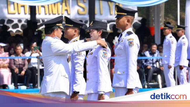 Mendagri Lantik 1.110 Pamong Praja Muda IPDN Angkatan XXXII, Ini Pesannya